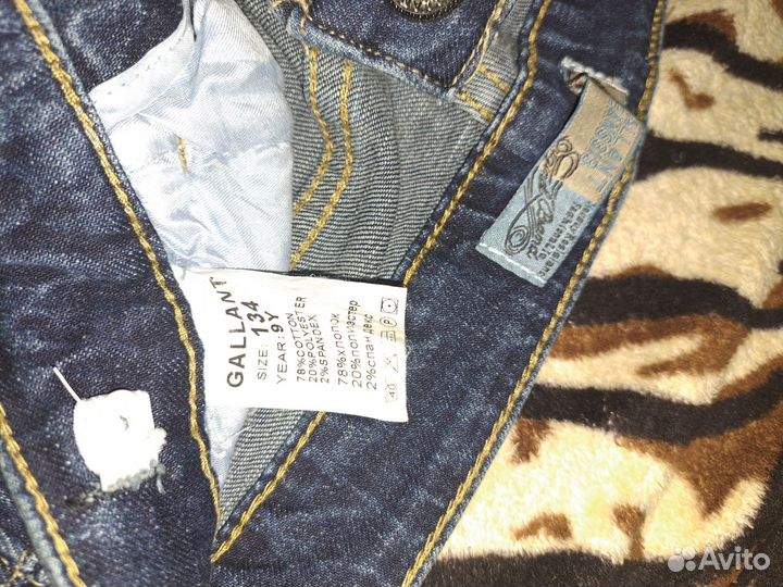 Джинсы для мальчика 134