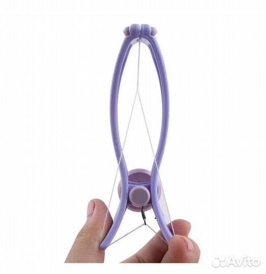 Зажим с ниткой для чистки лица