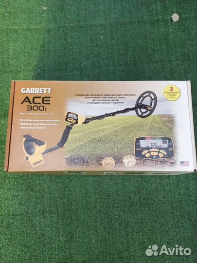 Металлоискатель garrett ace 300i