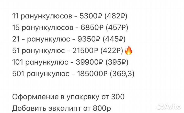 Ранункулюсы