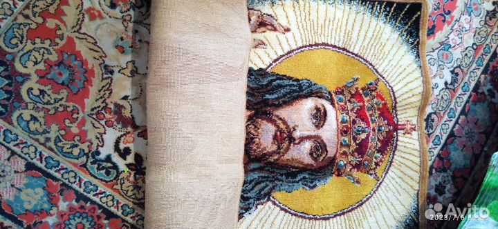 Икона, ковер с ликом