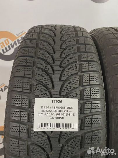 Bridgestone Blizzak LM-80 Evo 235/60 R18