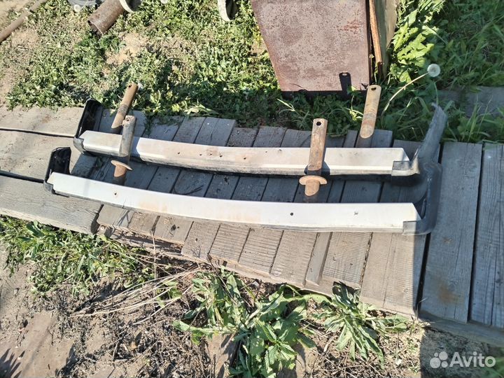 Задний бампер на ниву