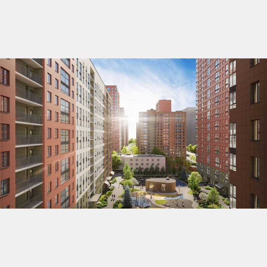 2-к. квартира, 53,5 м², 13/25 эт.