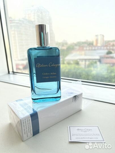 Atelier Cologne Cedre Atlas Cologne Absolue 100мл