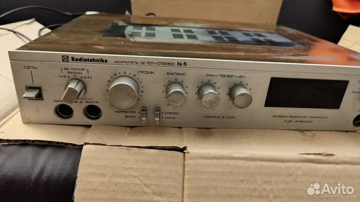 Усилитель радиотехника у 101 стерео