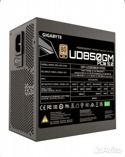 Блок питания Gigabyte UD850GM PG5 V2