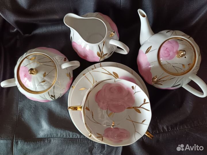 Чайный сервиз дулево весенний СССР