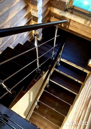 Лестница в стиле лофт
