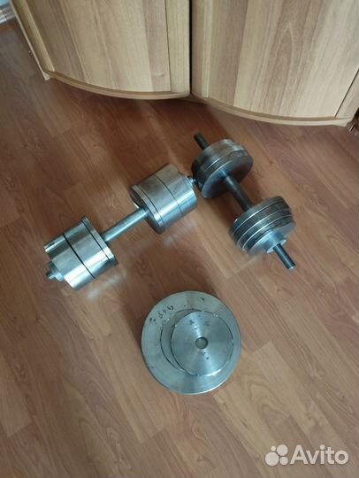 Гантели разборные 40 кг 2шт