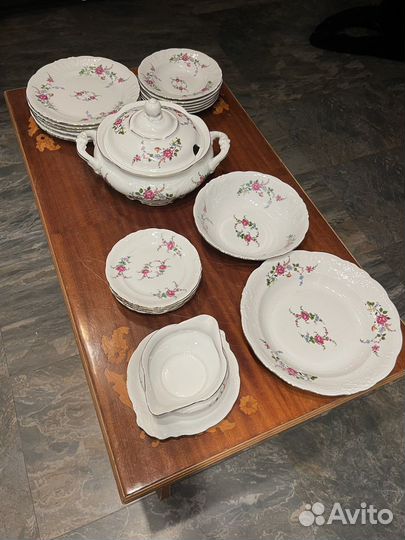 Столовый сервиз фарфор