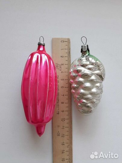 Елочные игрушки 50-60гг