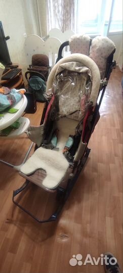 Коляска санки