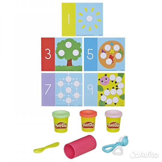 Новый набор пластилина play-doh плей до