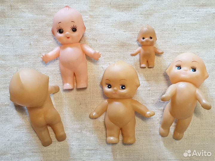 Кривоножка Кукла Тролли GDR, Младенцы СССР Kewpie