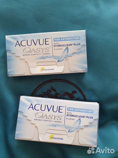 Линзы acuvue oasys for astigmatism -4,25 (2нед)
