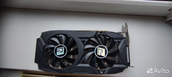 Видеокарта rx580 8gb powercolor 