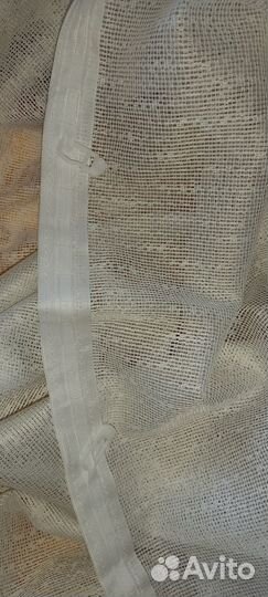 Шторы тюль комплект 2 шт по 2.8м длина
