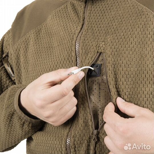 Флисовая Куртка Helikon Alpha в сетку