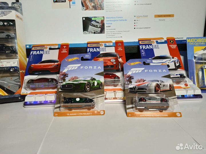 Hot Wheels и Matchbox модели автомобилей 1/64