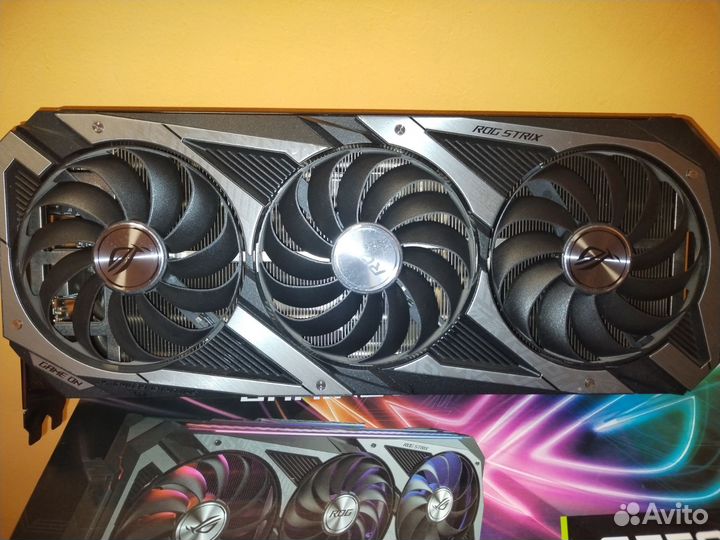 Видеокарта asus rog strix 3070