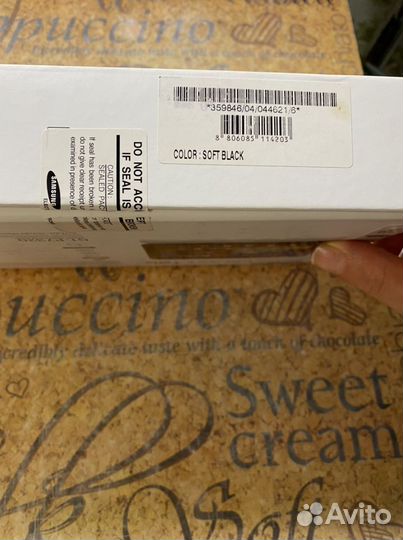 Коробка от планшета Samsung Galaxy tab