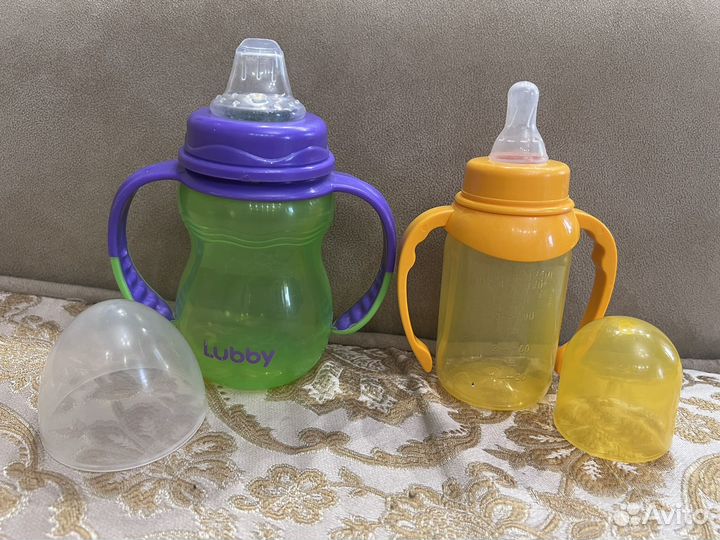 Поильник и бутылочка