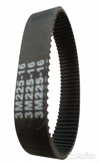 Ремень зубчатый 3М-225-16 для электрорубанков