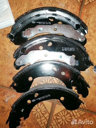 Колодки тормозные задние Hella/Pagid