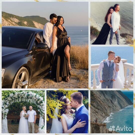 Пакет: 2 Фотографа+Трансфер, Крылья Арки Платья