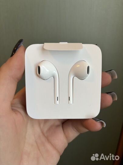 Наушники apple проводные lightning