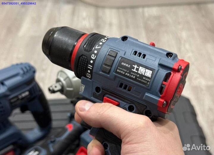 Набор аккумуляторного инструмента Варриор 4 в 1 (Арт.97483)