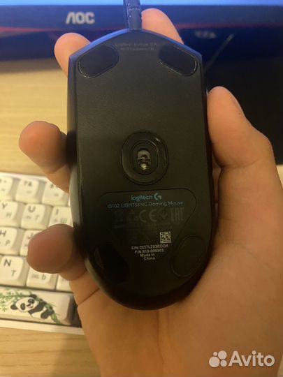 Игровая мышь logitech g102