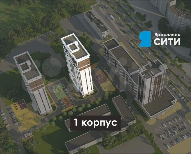 1-к. квартира, 51,7 м², 4/24 эт.