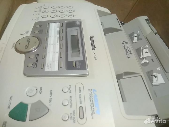 Лазерный факс Panasonic KX-FL513