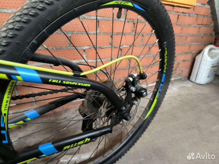 Велосипед подростковый rush RF470