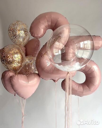 Гелевые шары на день рождения