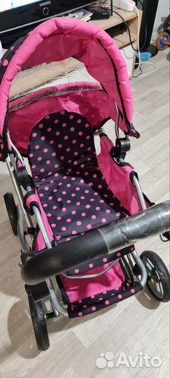 Коляска кукольная 2 в 1