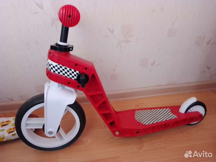 Самокат беговел 2 в 1