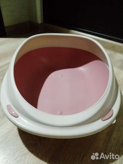 Лоток для кошек большой с бортиком