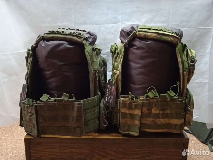 Бронежилет бр5 с плитами олива и мох Казань