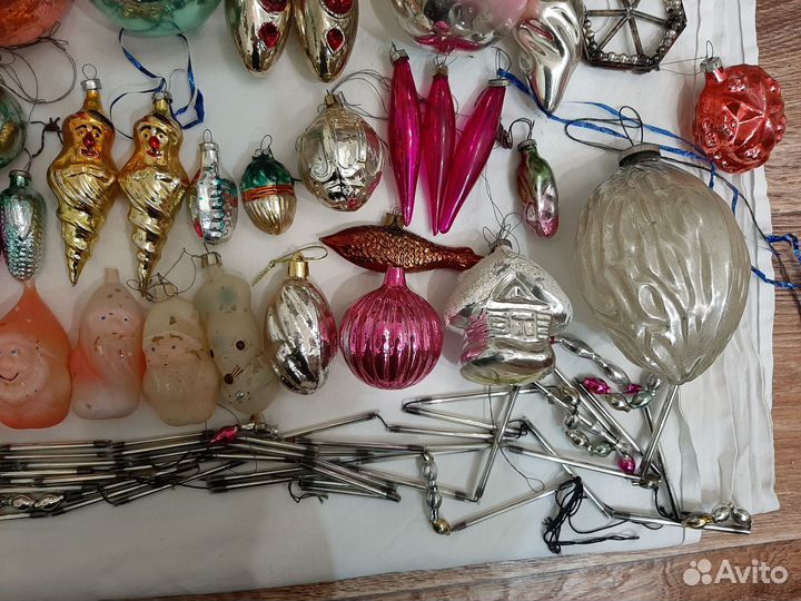 Елочные игрушки СССР