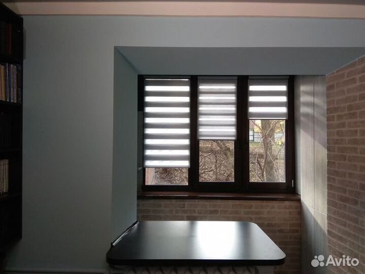 Рулонные шторы день-ночь