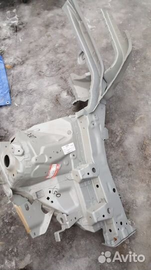 Лонжерон с брызговиком передний правый Lifan X50
