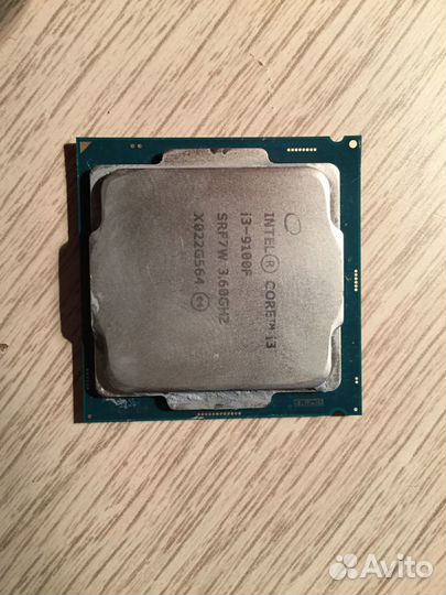 Intel core i3 9100f