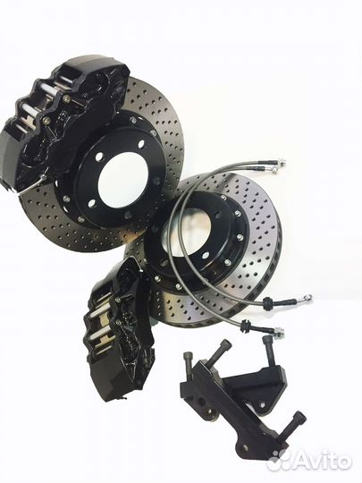 Тюнинг тормоза Jeep Cherokee 4 AP Racing перед