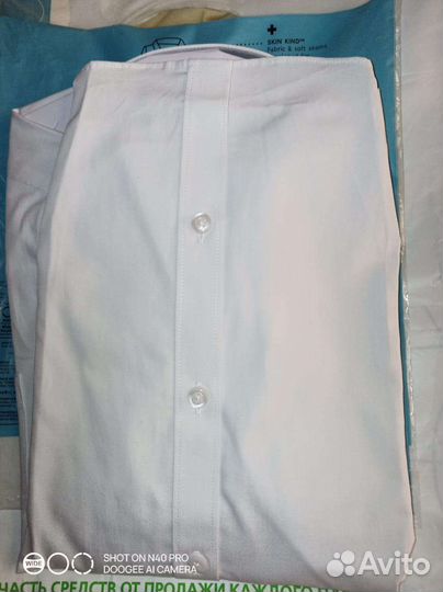 Рубашка для мальчика размер 128-134, 100 хлопок