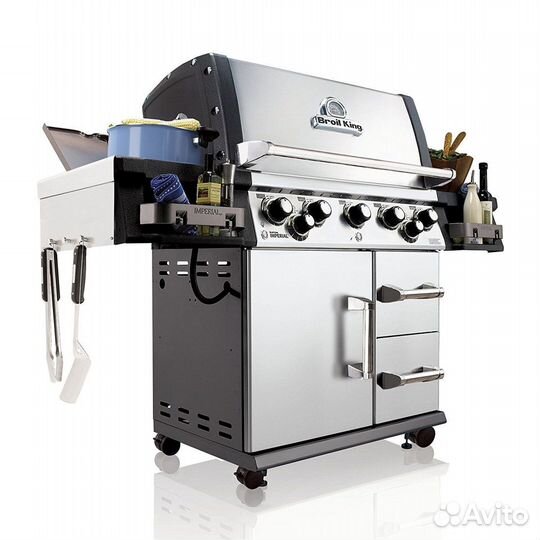 Газовый гриль встраиваемый broil king imperial S 5