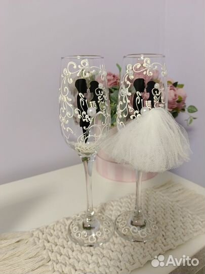 Свадебные бокалы