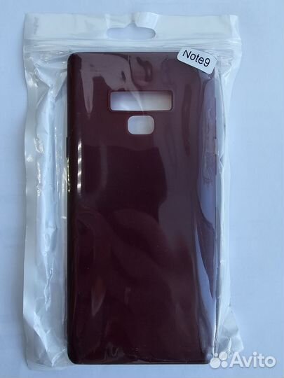 Чехлы силиконовые на Galaxy Note 9